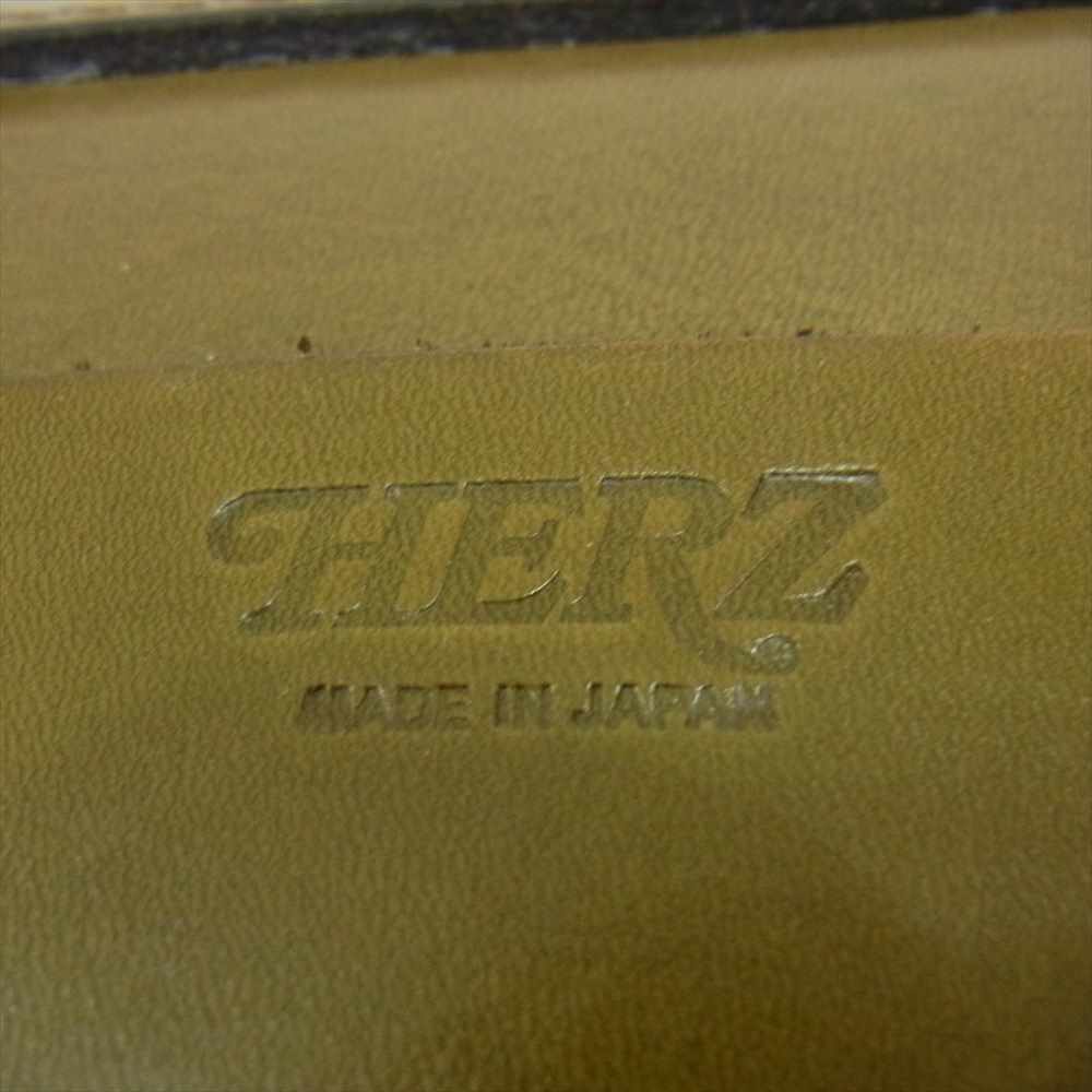 HERZ ヘルツ CW-2-GR 2way 樽型 ミニバッグ カスタムモデル ショルダー ハンド バッグ カーキ系【中古】