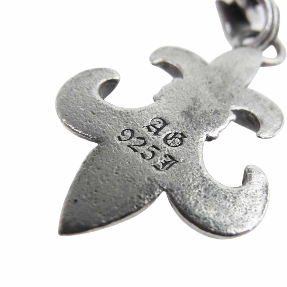 A&G エーアンドジー スカル フレア ダガー 2クリップ 2連 ウォレットチェーン シルバー系【中古】