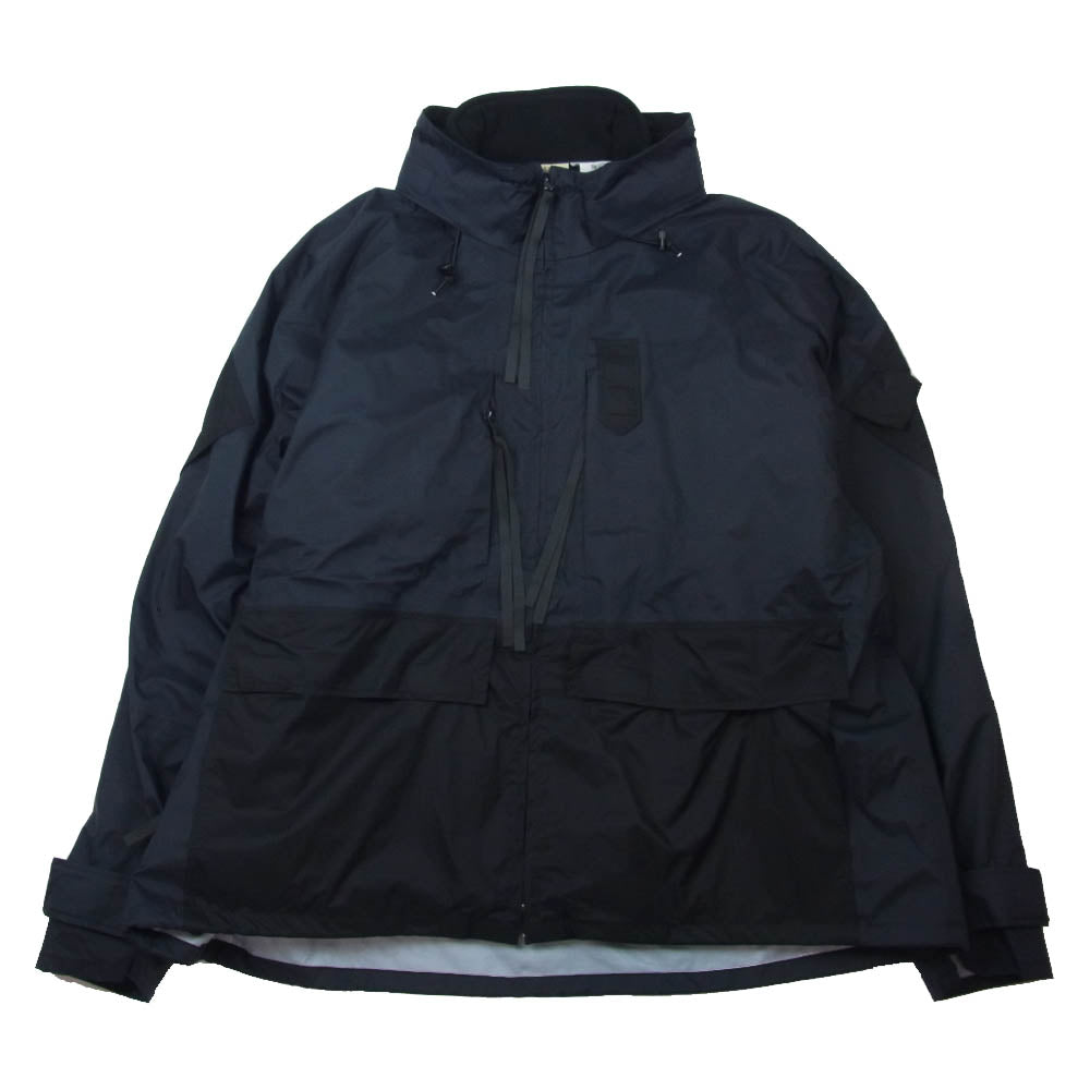 N.HOOLYWOOD エヌハリウッド 9202-BL02-075 exchange service ecwcs parka 3WAY フリースライナー ジャケット ネイビー系 L【中古】