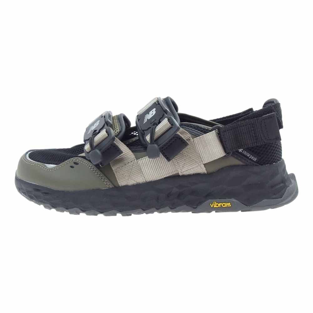 NEW BALANCE ニューバランス MSNB2Sp2 TDS × Snow Peak Niobium Concept 2 SP2 トーキョーデザインスタジオ スノーピーク ニオビウム コンセプト 2 スニーカー サンダル オリーブ系 27.5cm【極上美品】【中古】