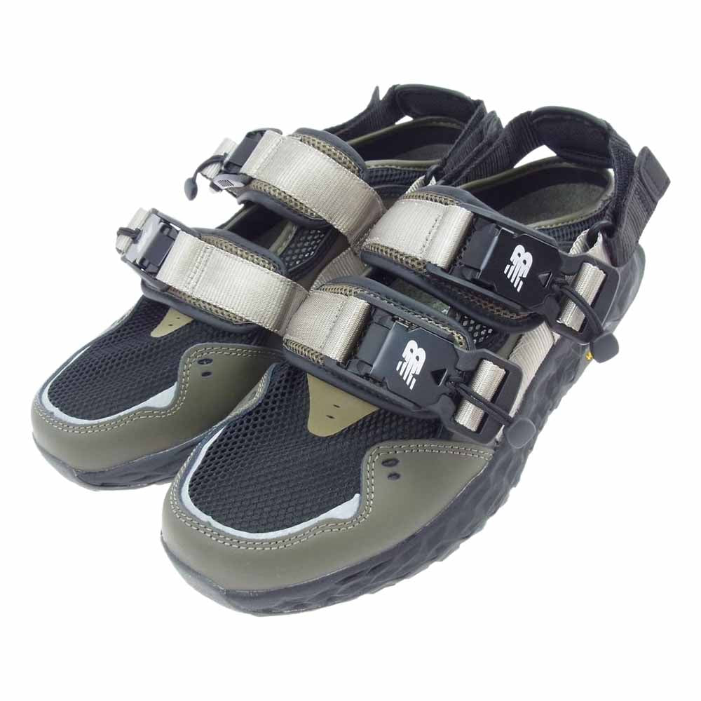 NEW BALANCE ニューバランス MSNB2Sp2 TDS × Snow Peak Niobium Concept 2 SP2 トーキョーデザインスタジオ スノーピーク ニオビウム コンセプト 2 スニーカー サンダル オリーブ系 27.5cm【極上美品】【中古】