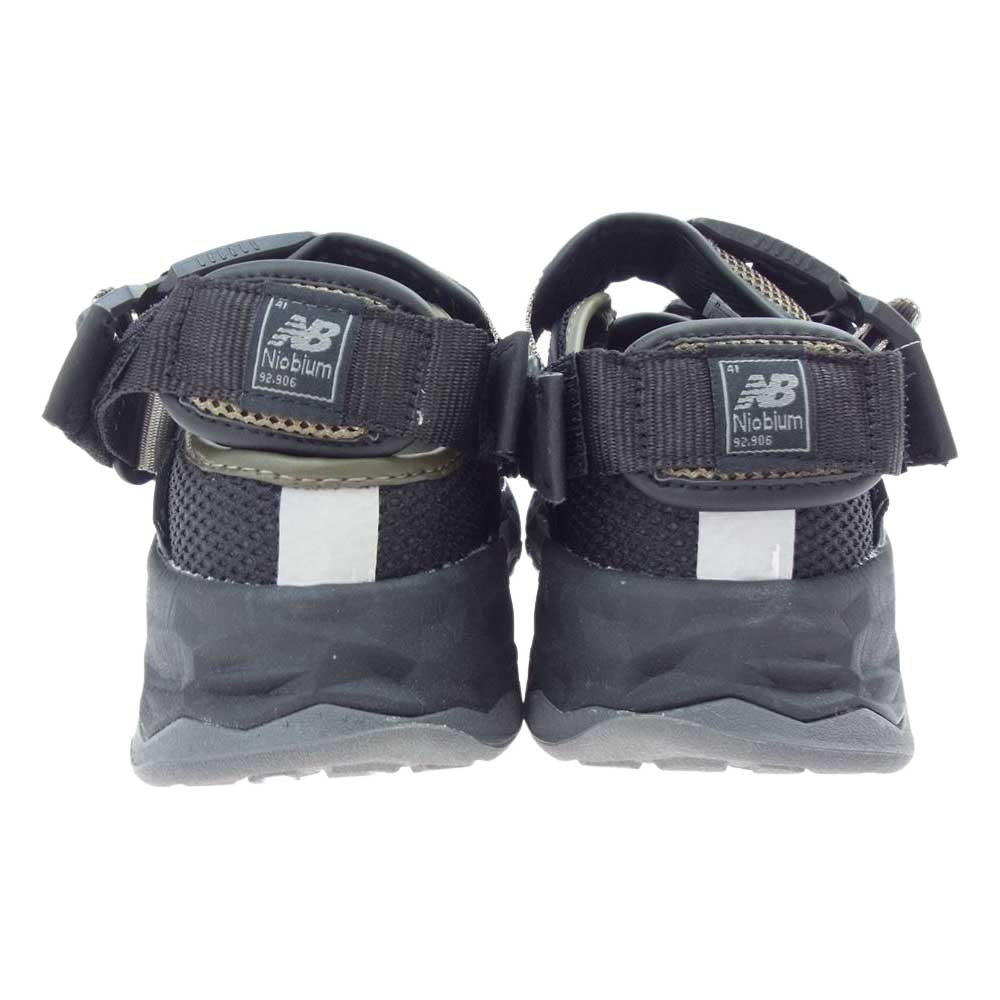 NEW BALANCE ニューバランス MSNB2Sp2 TDS × Snow Peak Niobium Concept 2 SP2 トーキョーデザインスタジオ スノーピーク ニオビウム コンセプト 2 スニーカー サンダル オリーブ系 27.5cm【極上美品】【中古】