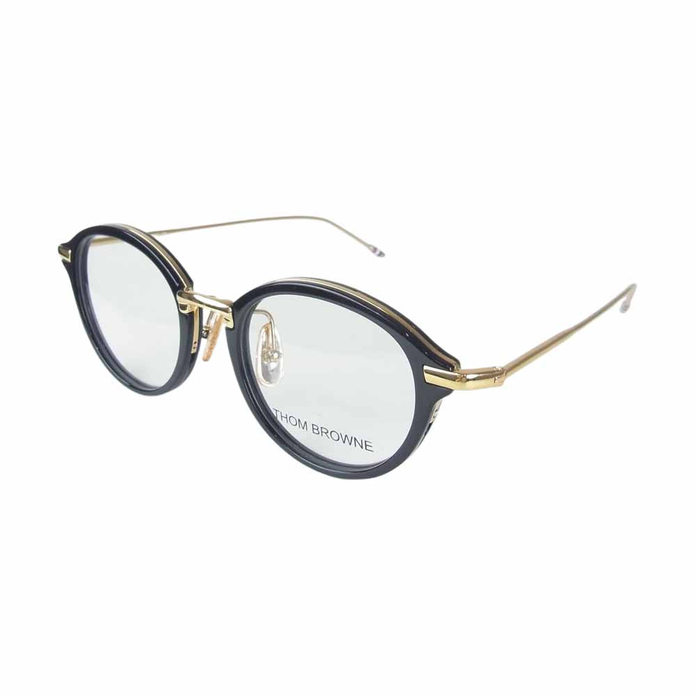 トム ブラウン TB-011-A-C01-49 メガネ 眼鏡 アイウェア ブラック系 ...