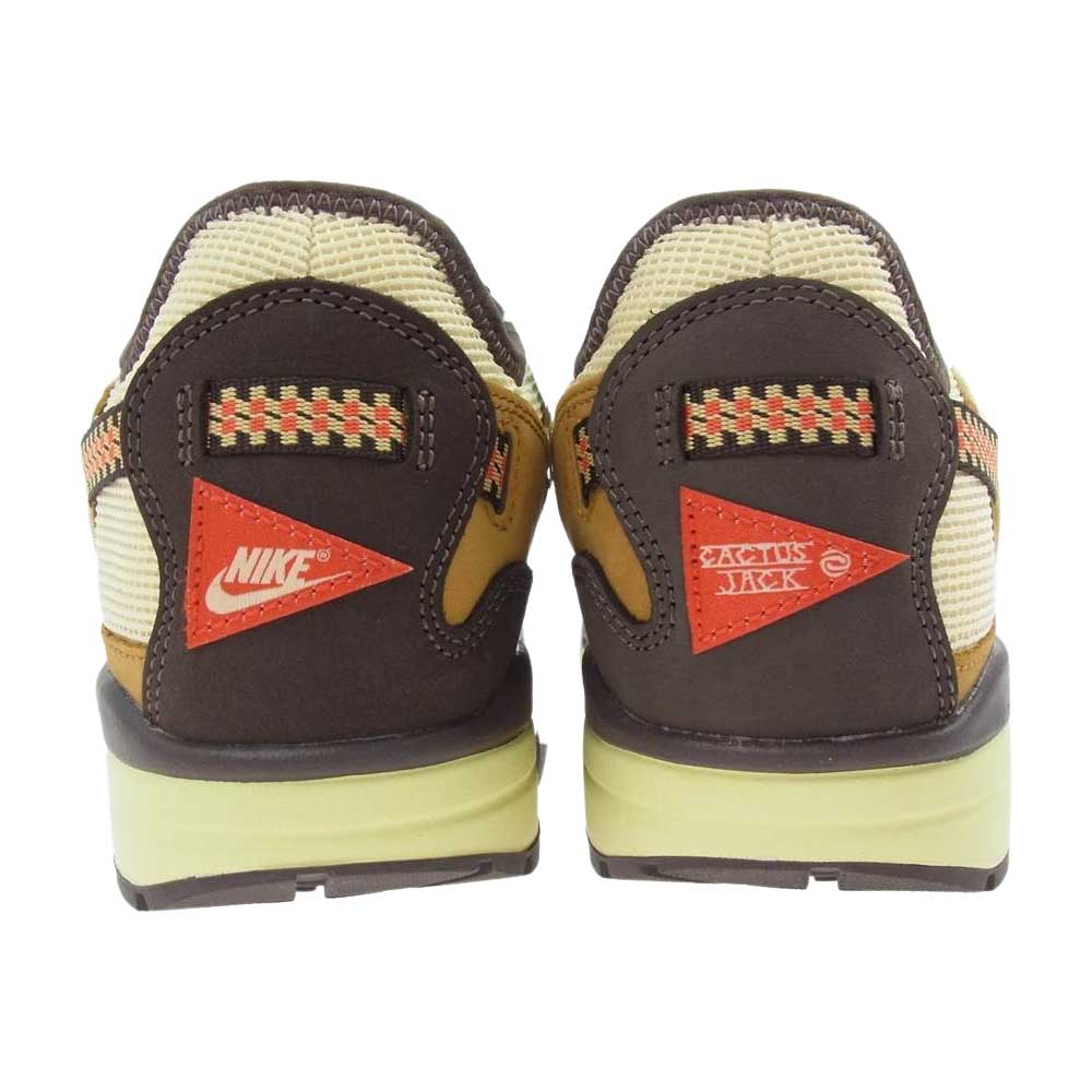 NIKE ナイキ × Travis Scott トラビススコット DO9392-200 Air Max 1 エア マックス 1 カクタス ジャック スニーカー イエロー系 ブラウン系 28cm【新古品】【未使用】【中古】