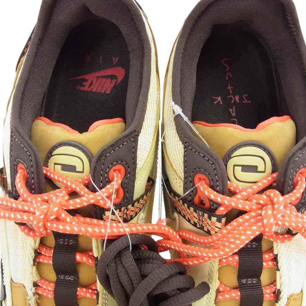 NIKE ナイキ × Travis Scott トラビススコット DO9392-200 Air Max 1 エア マックス 1 カクタス ジャック スニーカー イエロー系 ブラウン系 28cm【新古品】【未使用】【中古】