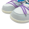NIKE ナイキ × OFF-WHITE オフホワイト DM1602-125 DUNK LOW ダンク ロー スニーカー グレー系 ホワイト系 9.5【新古品】【未使用】【中古】