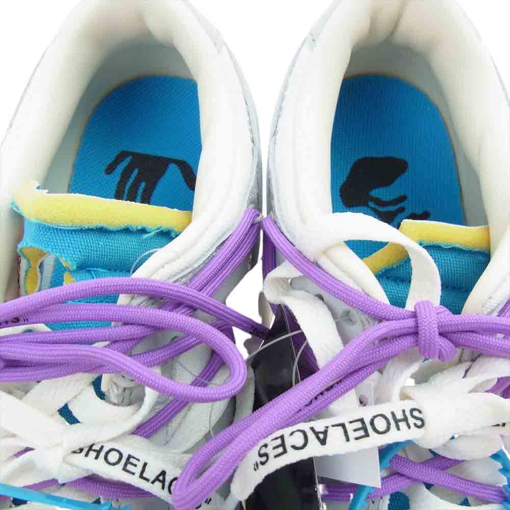 NIKE ナイキ × OFF-WHITE オフホワイト DM1602-125 DUNK LOW ダンク ロー スニーカー グレー系 ホワイト系 9.5【新古品】【未使用】【中古】