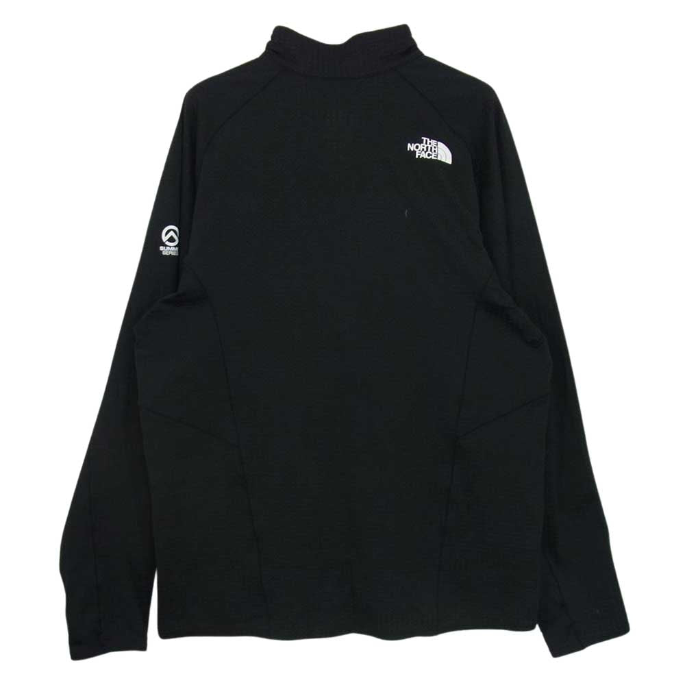 THE NORTH FACE ノースフェイス SUMMITシリーズ Expedition Dry Dot Zip High エクスペディションドライドットジップハイ ブラック系 XL【中古】