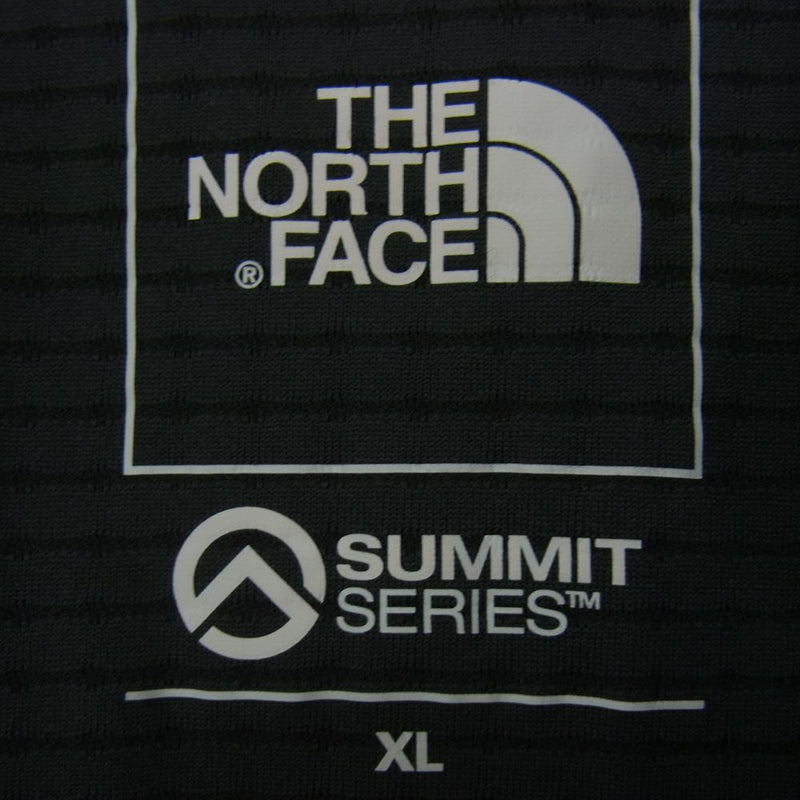 THE NORTH FACE ノースフェイス SUMMITシリーズ Expedition Dry Dot Zip High  エクスペディションドライドットジップハイ ブラック系 XL【中古】