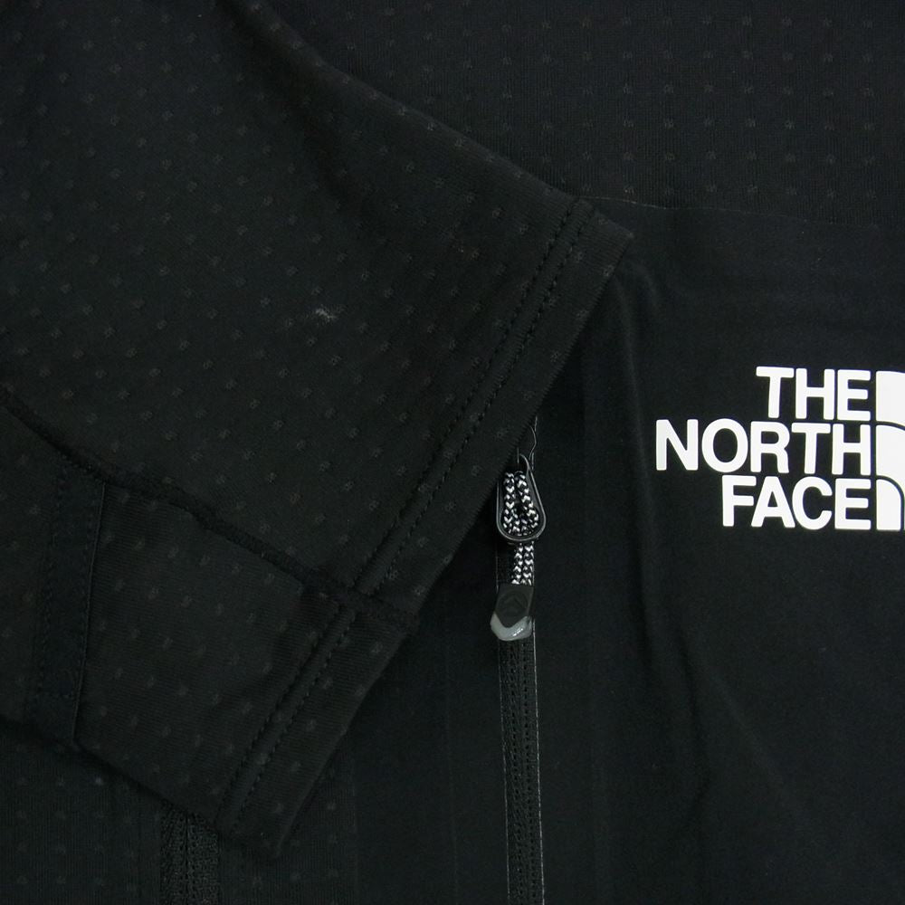 THE NORTH FACE ノースフェイス SUMMITシリーズ Expedition Dry Dot Zip High エクスペディションドライドットジップハイ ブラック系 XL【中古】