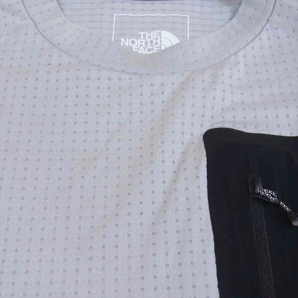 THE NORTH FACE ノースフェイス NT12123 Expedition Dry Dot Crew エクスペディションドライドットクルー ブラック  グレー系 XL【中古】