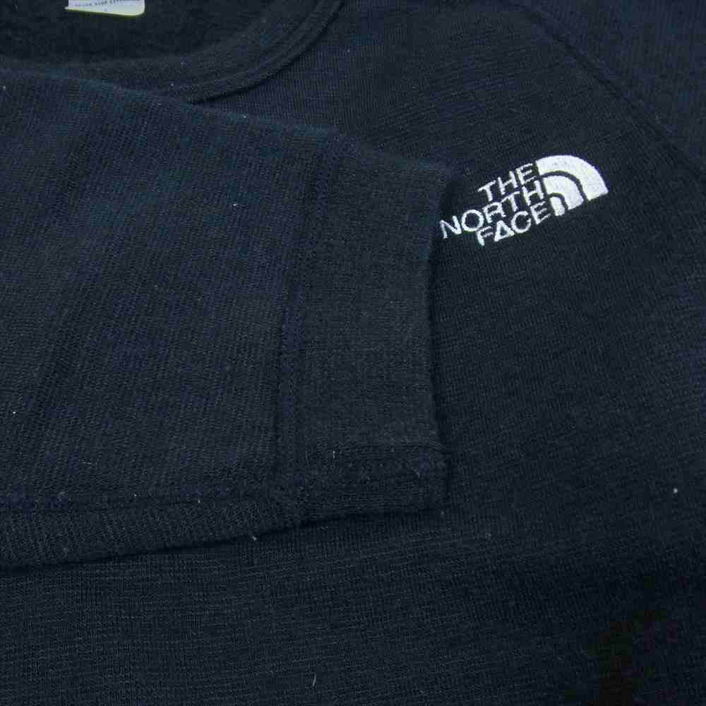THE NORTH FACE ノースフェイス NT62113 Expedition Hot Crew エクスペディション ホットクルー クルー ネック ブラック  ブラック系 L【中古】