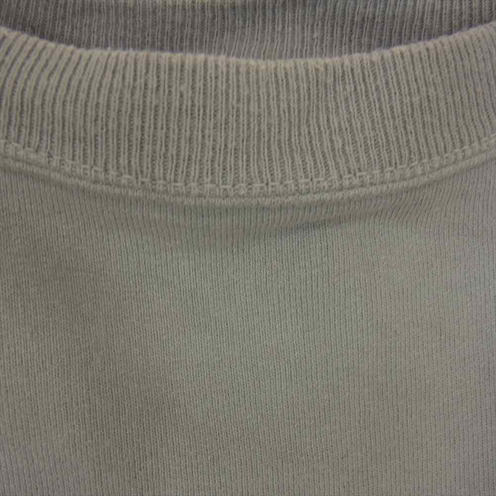 THE NORTH FACE ノースフェイス NT6903N PURPLE LABEL 10oz Mountain Crew Neck Sweat パープルレーベル クルーネック グレー系 L【中古】