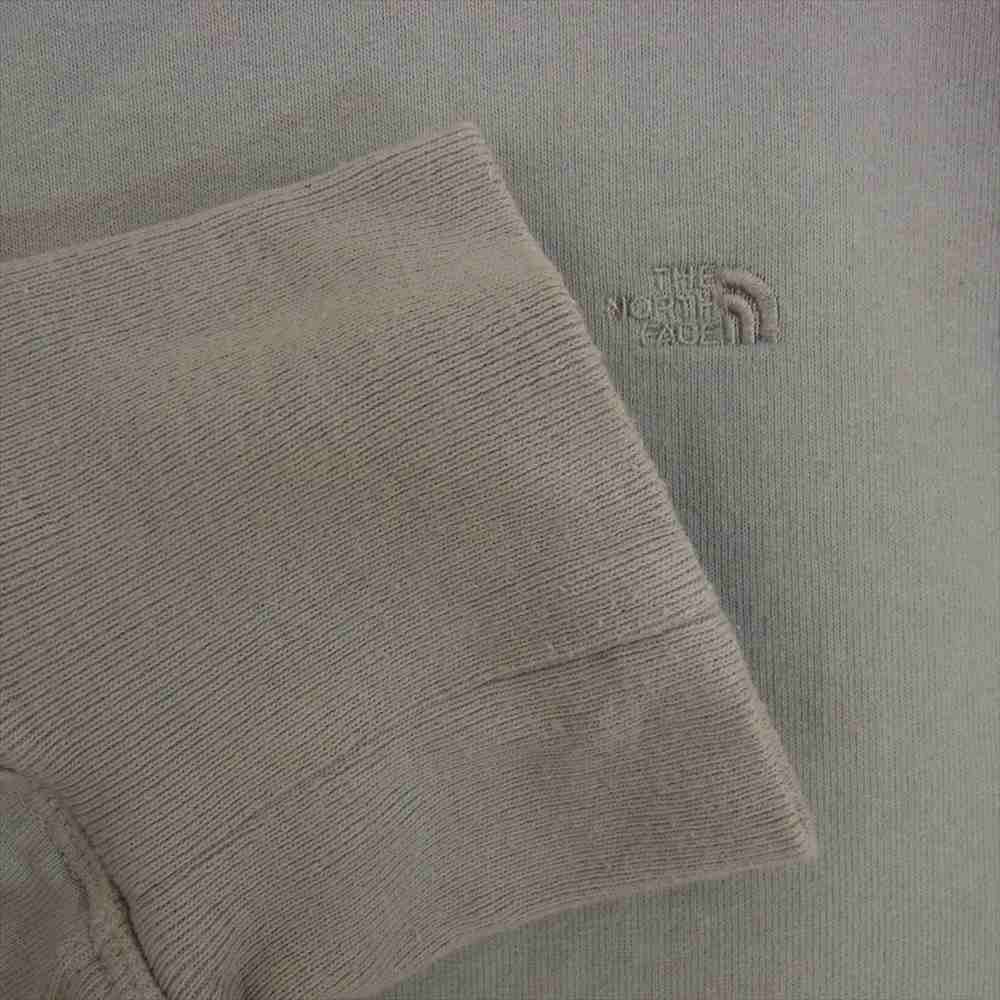 THE NORTH FACE ノースフェイス NT6903N PURPLE LABEL 10oz Mountain Crew Neck Sweat パープルレーベル クルーネック グレー系 L【中古】