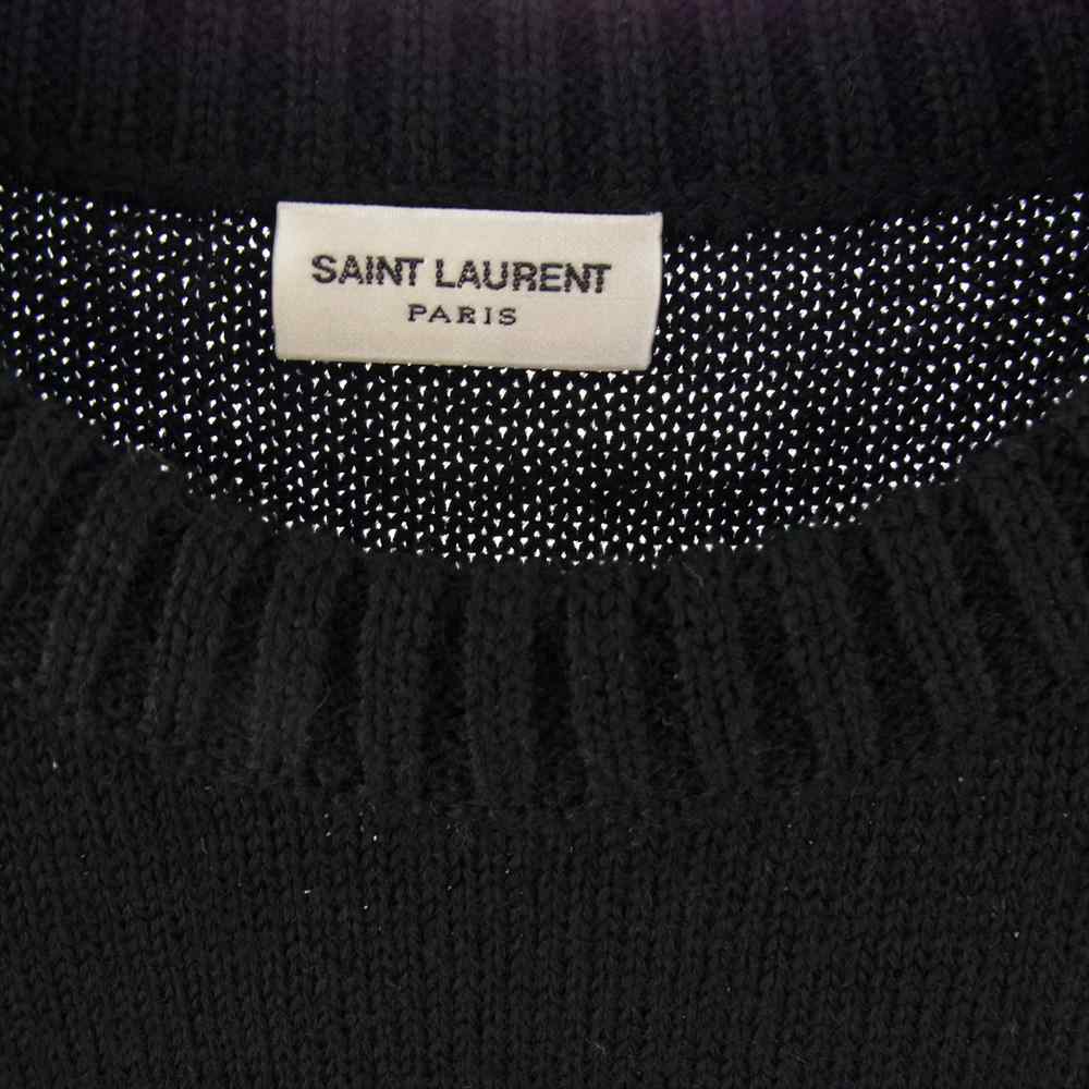 SAINT LAURENT サンローラン 国内正規品 16SS エディ期 411363 Y1MM1 ダイナソー ウール ニット マルチカラー系 XS【美品】【中古】
