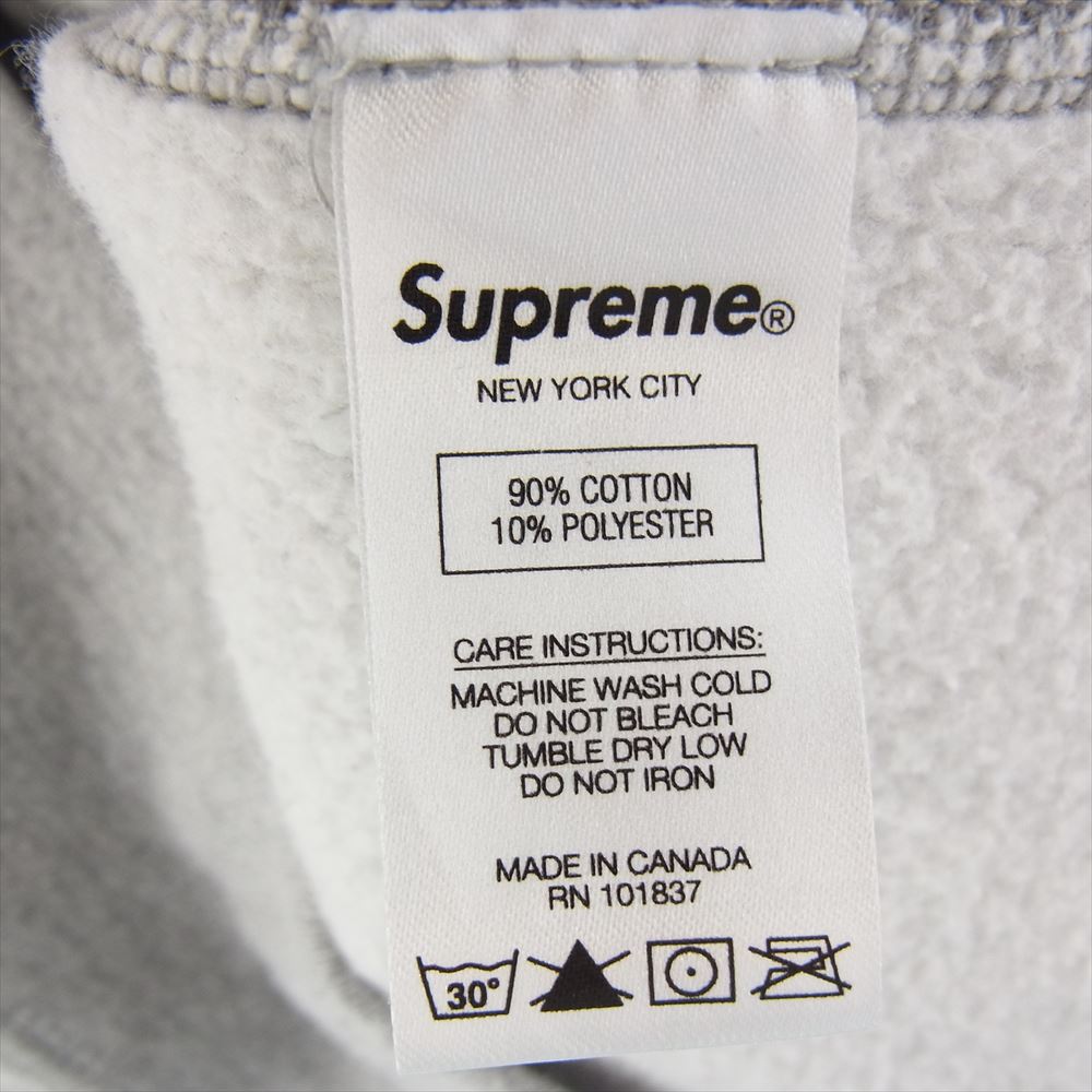 Supreme シュプリーム 20AW 20AW Cross Box Logo Hooded Sweatshirt  グレー系 M【中古】