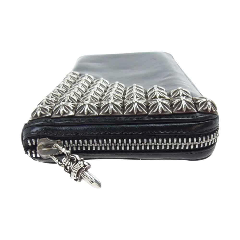 CHROME HEARTS クロムハーツ（原本無） REC F ZIP ゼロピラミッドスタッズ ブラック系【中古】