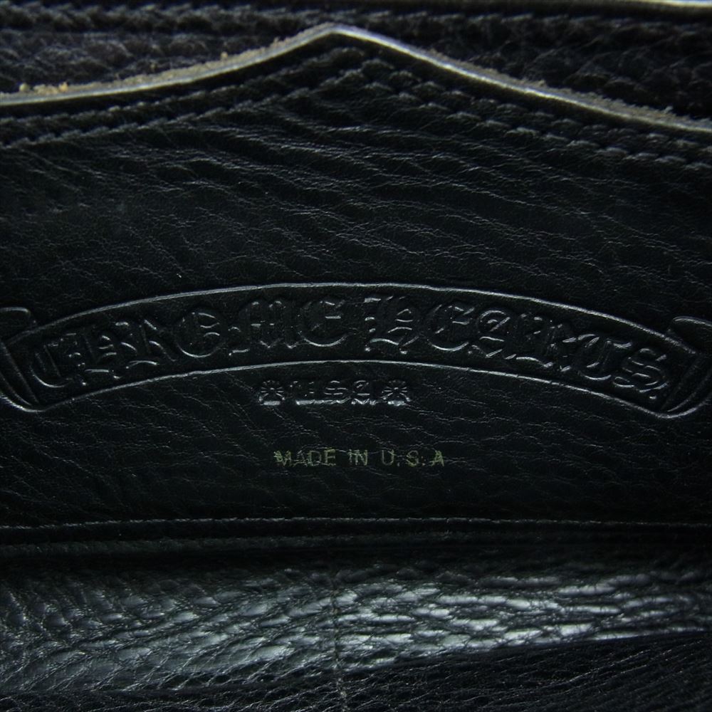 CHROME HEARTS クロムハーツ（原本無） REC F ZIP ゼロピラミッドスタッズ ブラック系【中古】