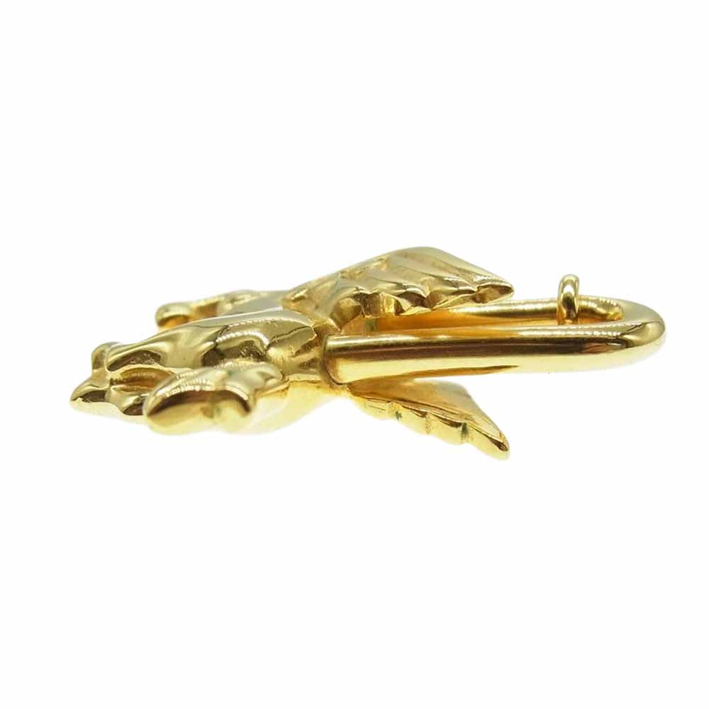 HERMES エルメス ユニセックス カデナ ペガサス ゴールド 1993年限定 馬 Le Cheva ゴールド系【中古】