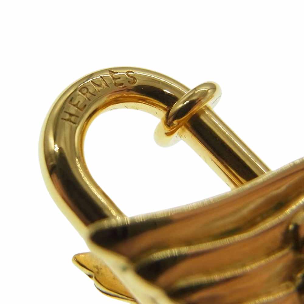 HERMES エルメス ユニセックス カデナ ペガサス ゴールド 1993年限定 馬 Le Cheva ゴールド系【中古】