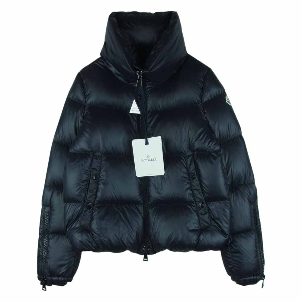 MONCLER モンクレール E20934634549 C0070 BANDAMA バンダム ダウン ジャケット ブラック系  ダークネイビーに近い黒系【美品】【中古】