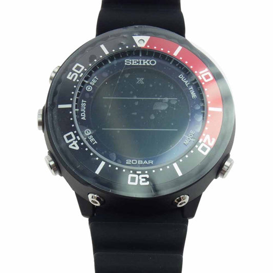 SEIKO セイコー SBEP027 LOWERCASE プロスペックス フィールドマスター 腕時計 リストウォッチ ブラック系【新古品】【未使用】【中古】