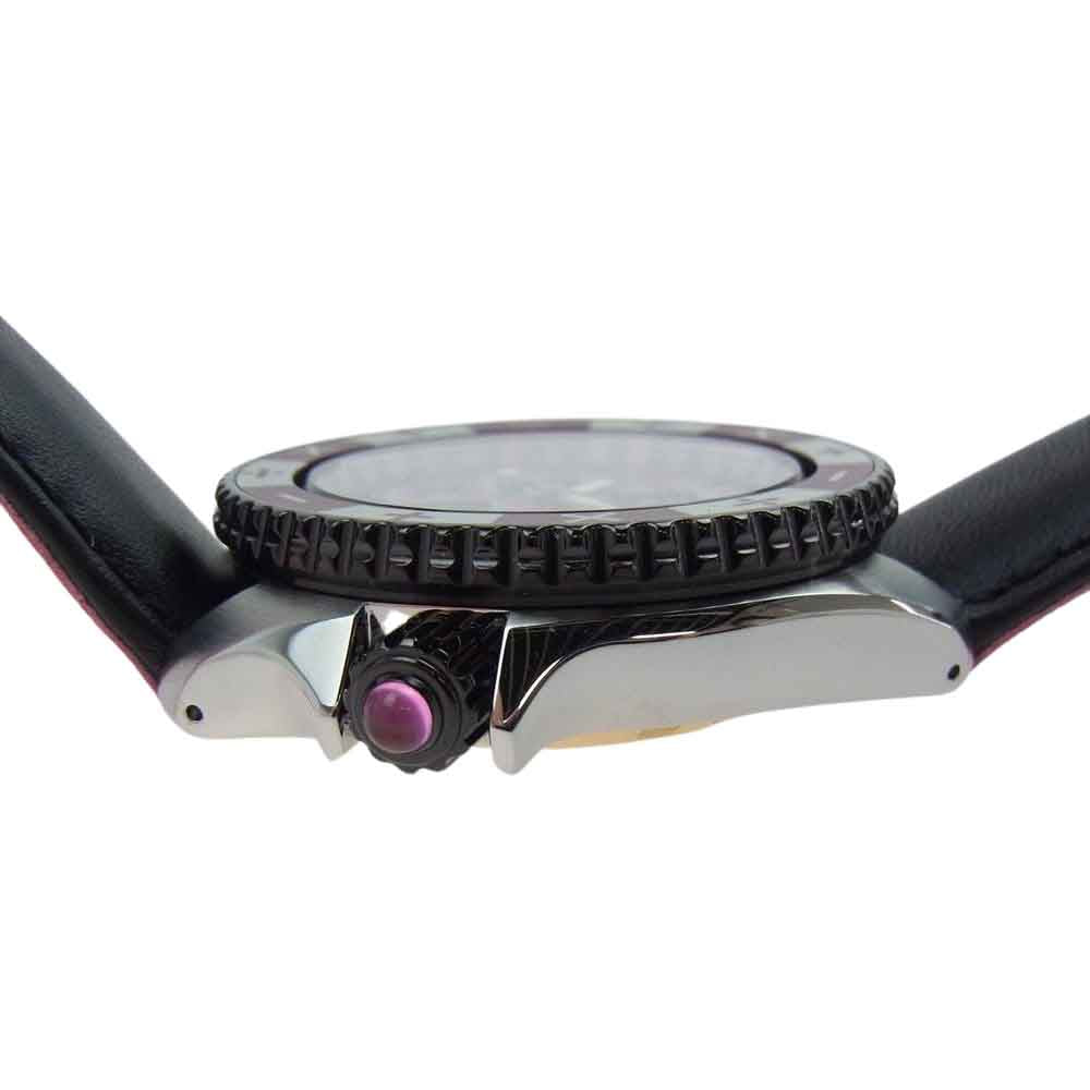 SEIKO セイコー 5SPORTS SBSA033 ジョジョの奇妙な冒険 黄金の風 トリッシュ・ウナ モデル 腕時計 リストウォッチ  パープル系【新古品】【未使用】【中古】