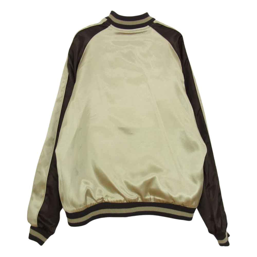 花旅団 虎と鷹の刺繍 スカジャン リバーシブル Jacket Outer Fashion