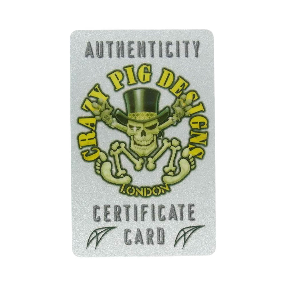 CRAZY PIG クレイジーピッグ ギャランティ付属 Coin Pendant コイン ペンダント シルバー系【中古】