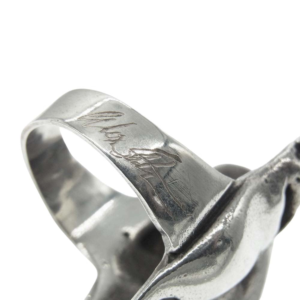 ALEX STREETER アレックスストリーター Lucky Devil Ring ラッキー デビル リング シルバー系 19号【中古】