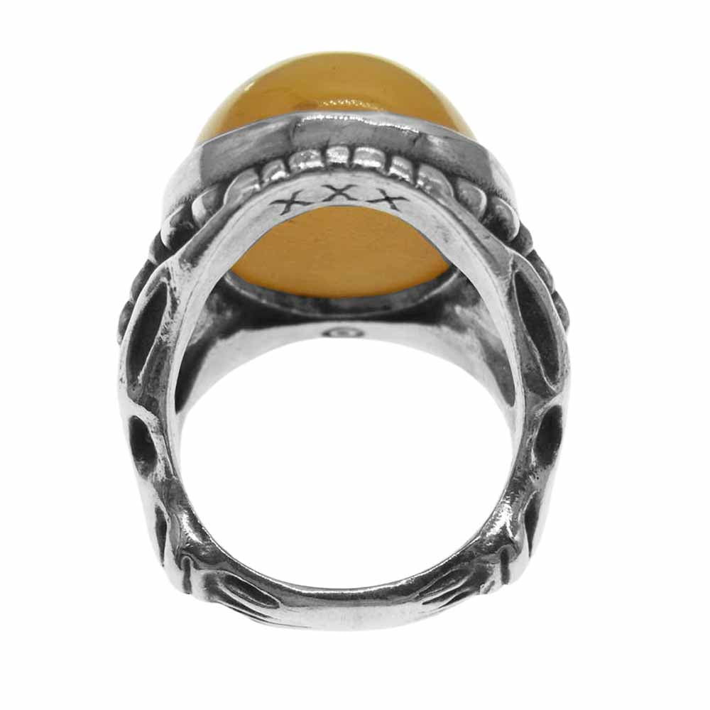 ALEX STREETER アレックスストリーター 30周年 2017年ツアー限定 特別台座 エンジェルハートリング イエロー 15号【中古】