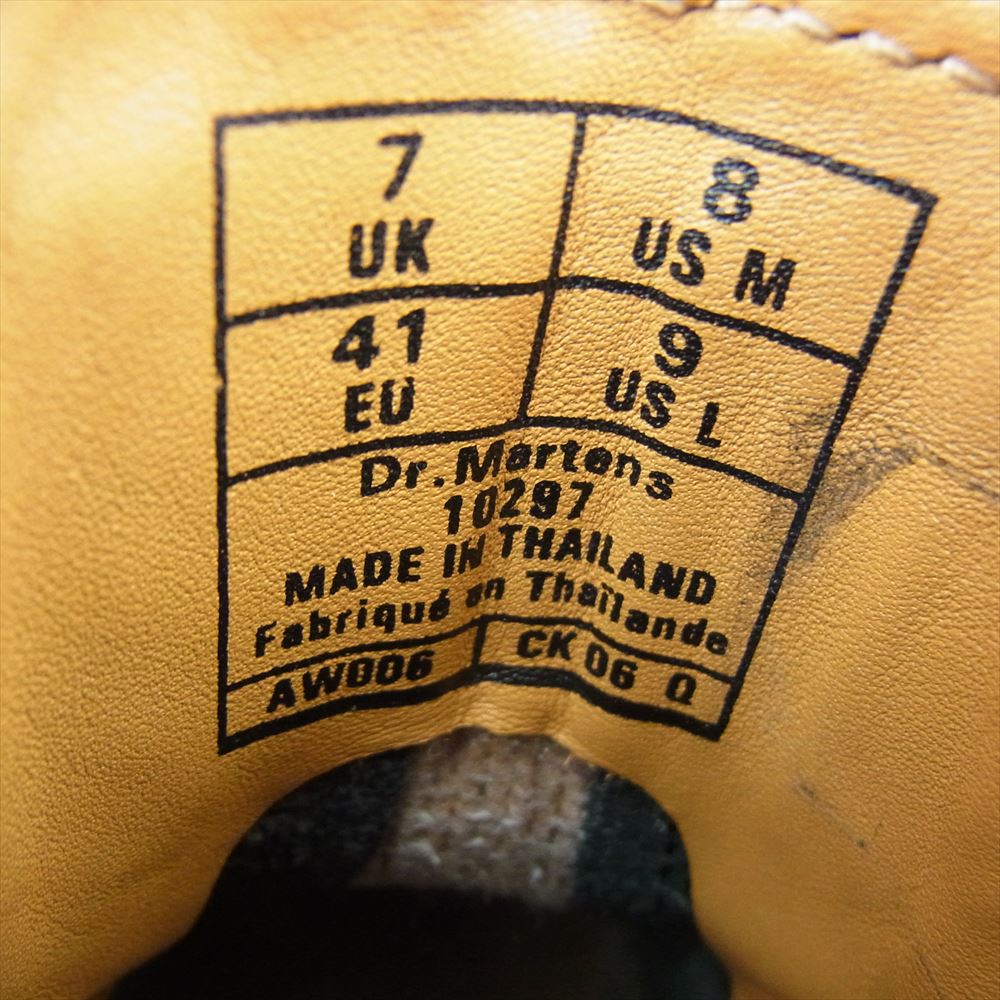 Dr.Martens ドクターマーチン 10297 サイドゴア チェルシーブーツ ブラック系【中古】