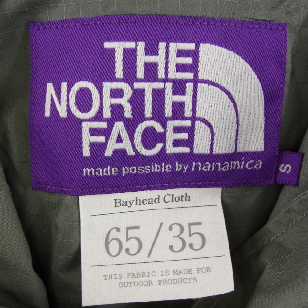THE NORTH FACE ノースフェイス NP2050N PURPLE LABEL パープルレーベル 65/35 Mountain Coat マウンテン コート モスグリーン系【美品】【中古】