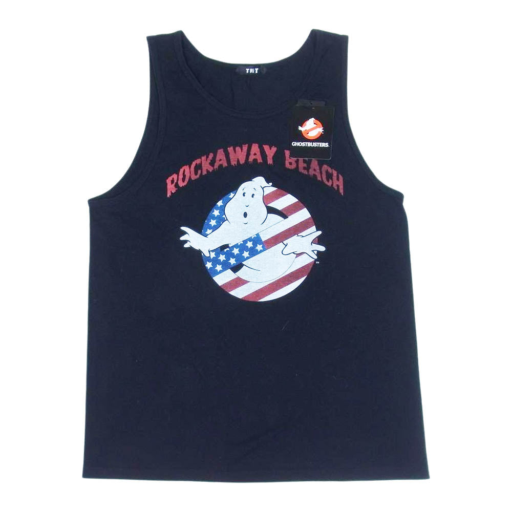 TMT ティーエムティー × GHOSTBUSTERS ゴーストバスターズ TCSS19GB04 タンクトップ ブラック系 S【極上美品】【中古】