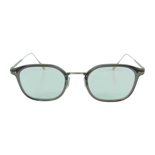 アイバン FOSTER フォスター アイウェア サングラス 眼鏡 日本製 グレー系 ゴールド系 47□21 145【美品】【中古】