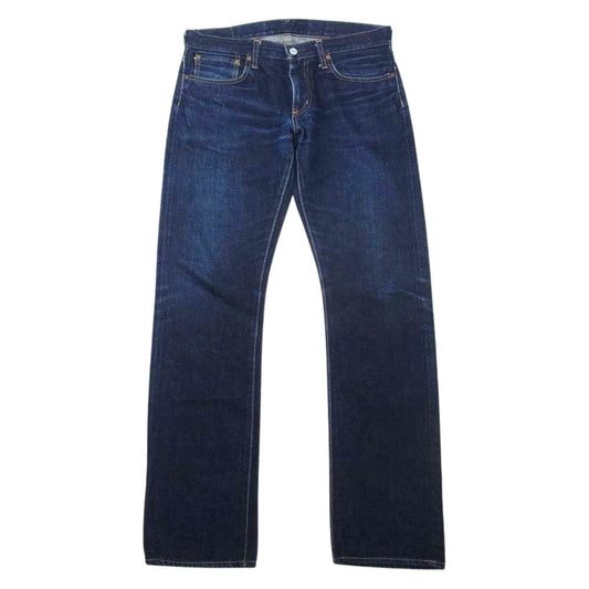 Denime ドゥニーム 50-12-0075 Slim STR XX type-OW スリム ストレート デニム パンツ インディゴブルー系 32【中古】
