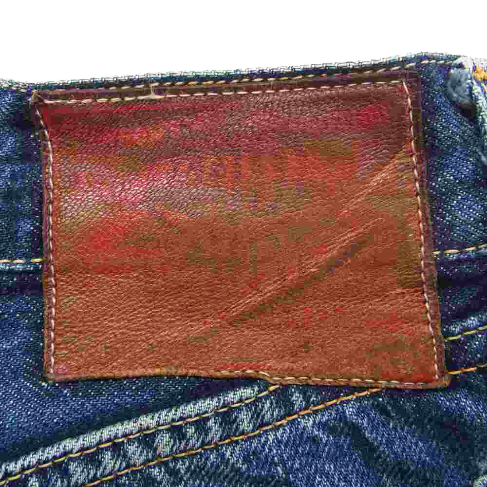 Pherrow's フェローズ シンチバック ボタンフライ デニム パンツ インディゴブルー系【中古】