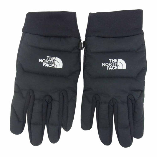 THE NORTH FACE ノースフェイス NN61972 RED RUN PRO GLOVE レッドランプロ グローブ スノーグ ローブ バイク グローブ ブラック系 M【中古】