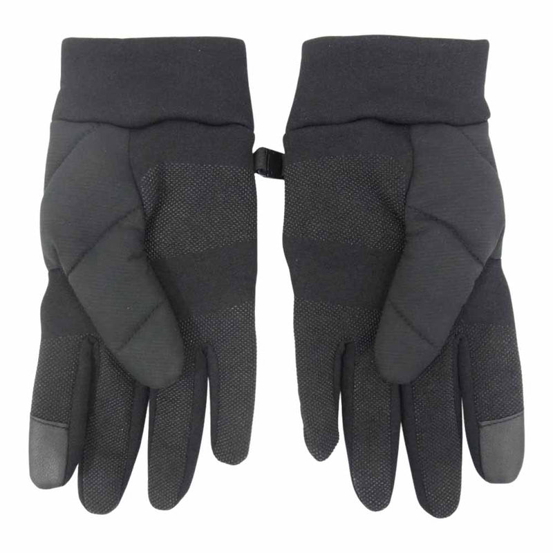 THE NORTH FACE ノースフェイス NN61972 RED RUN PRO GLOVE レッドランプロ グローブ スノーグ ローブ バイク グローブ ブラック系 M【中古】