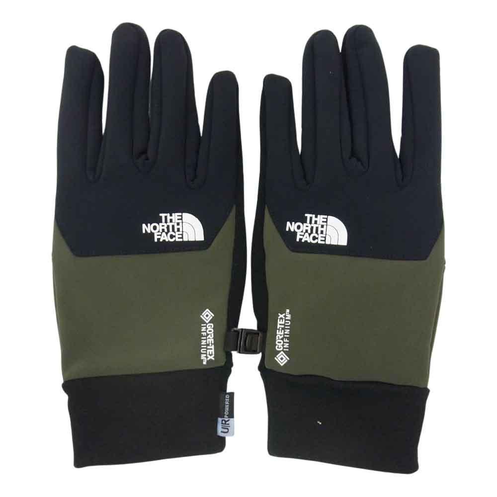THE NORTH FACE ノースフェイス NN62119  Windstopper Etip Glove ウィンドストッパー イーチップ グローブ スノーグ ローブ バイク グローブ ブラック系【中古】
