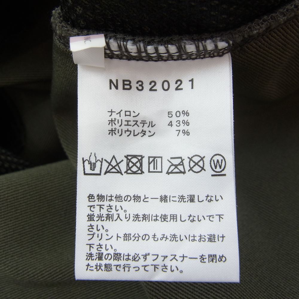 THE NORTH FACE ノースフェイス NB32021  SUMITT SERIES サミット シリーズ Big Wall Pant ビッグウォール パンツ ストレッチ クライミング パンツ アウトドア カーキ系 L【中古】
