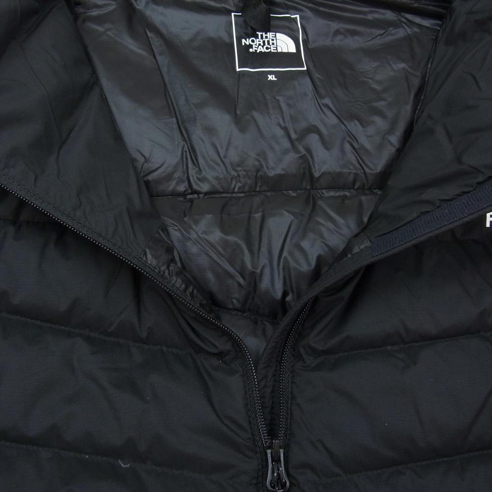 THE NORTH FACE ノースフェイス 22SS NY32012 Thunder Jacke サンダー ジャケット PERTEX  中綿 ダウン ブラック系 XL【中古】