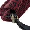 FENDI フェンディ 3677 8BR130 029 イタリア製 ズッカ柄 マンマバケット レザーストラップ ハンドバッグ ワインレッド系【中古】