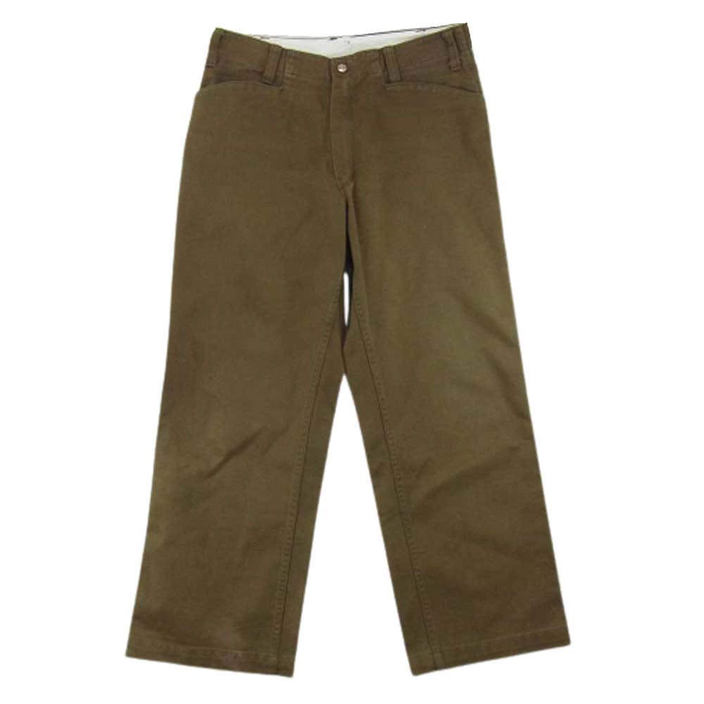 TENDERLOIN テンダーロイン T-WORK ワーク コットン チノ パンツ ブラウン ブラウン系 S【中古】