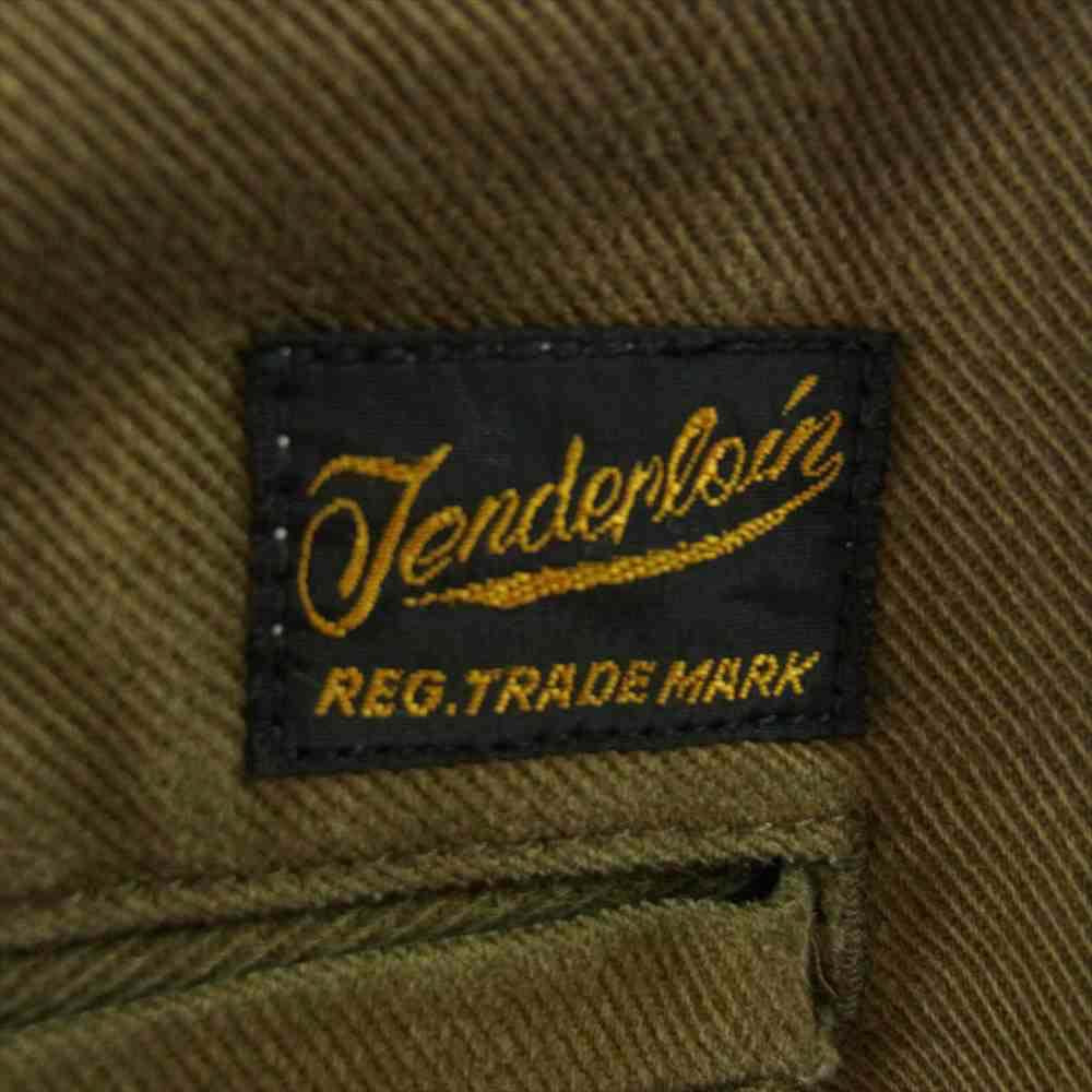 TENDERLOIN テンダーロイン T-WORK ワーク コットン チノ パンツ ブラウン ブラウン系 S【中古】