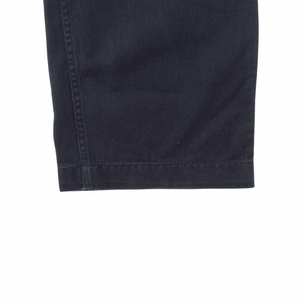 TENDERLOIN テンダーロイン T-HERRINGBONE ヘリンボーン ワーク チノ コットン パンツ ダークネイビー系 S【中古】