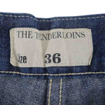 TENDERLOIN テンダーロイン T-RIDERS ライダース シンチバック ボタンフライ デニム パンツ ブルー系 36【中古】