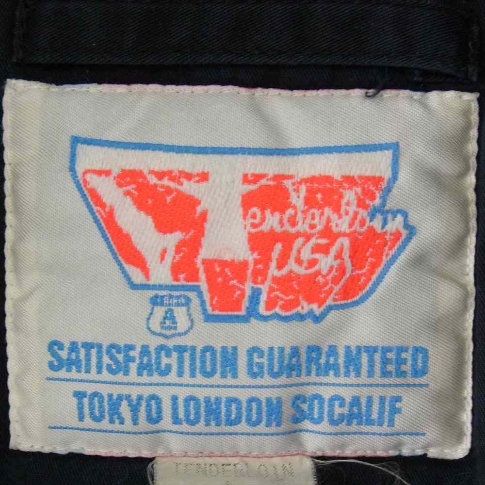 TENDERLOIN テンダーロイン T-N-3B TTEAM フリース フード ミリタリー コート ブラック系 L【中古】
