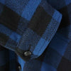 TENDERLOIN テンダーロイン T-BUFFALO JKT ロゴ 刺繍 バッファロー チェック ウール ジャケット ブルー系 ブラック系 M【中古】