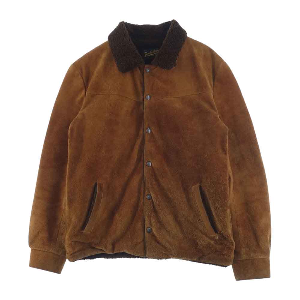 TENDERLOIN テンダーロイン T-SADDLE SUEDE JKT 襟ボア サドル スエード ジャケット ブラウン系【中古】